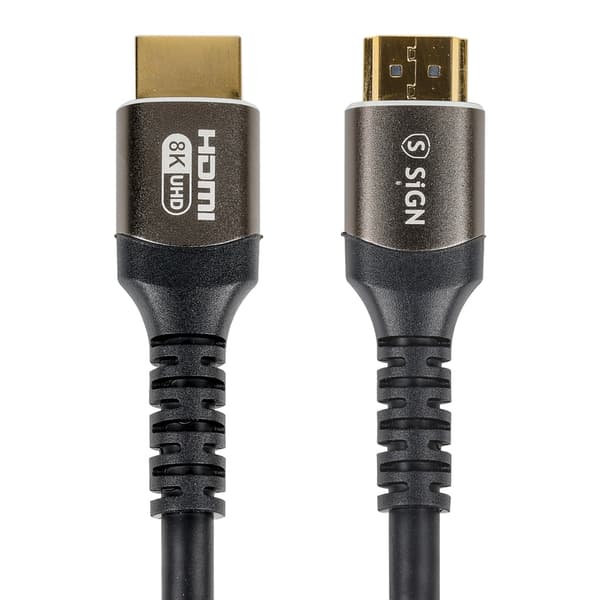 Premium HDMI 2.1 Kabel 8K, 3m - Sort