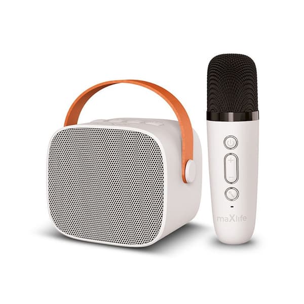Maxlife Bluetooth Karaoke Højttaler - Hvid