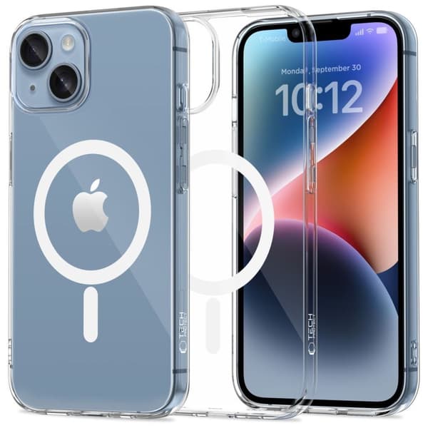 Tech-Protect Flexair Magsafe Case For Iphone 13/14 - Transparent