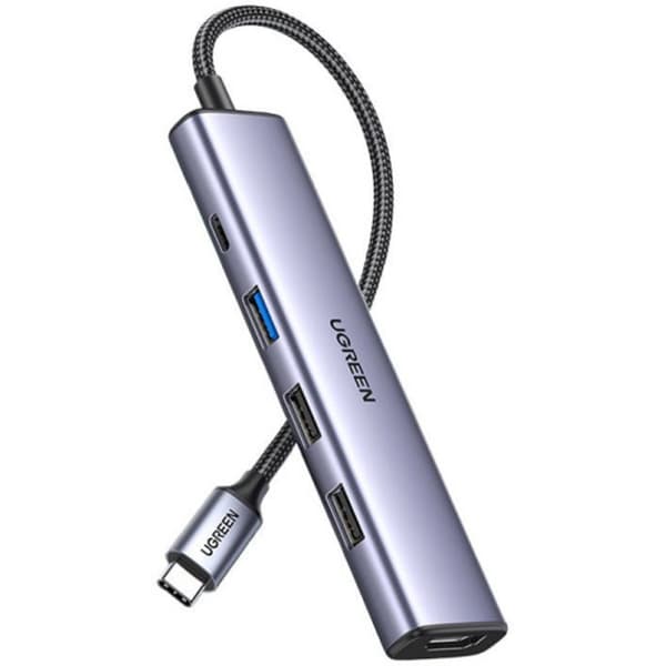 UGREEN USB-C monitoimisovitin PD HDMI:hen, USB-A