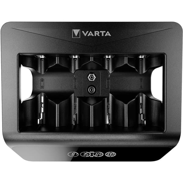 Universell LCD-batteriladdare för AA, AAA, C, D, 9V