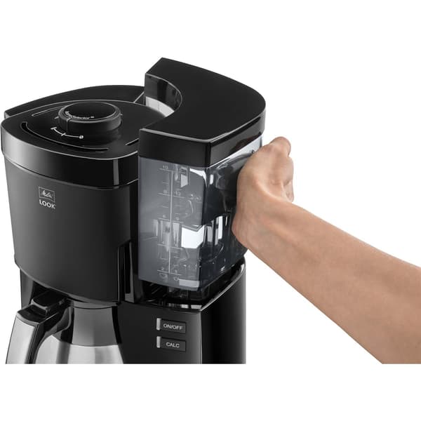 Kaffemaskine, Sort, 1,25L, Aromavælger