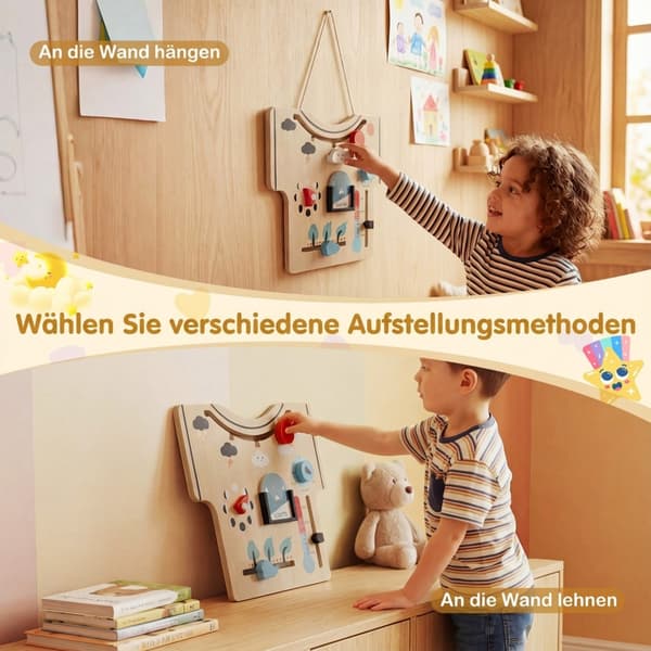 Montessori träkalender – årstider, väder, månfaser
