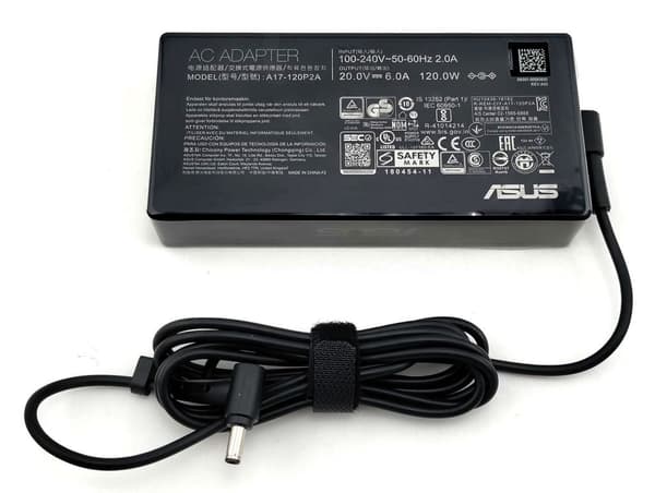 ASUS AC-adapter 120W / 20V / 6A / 4,5mm / 3-benet