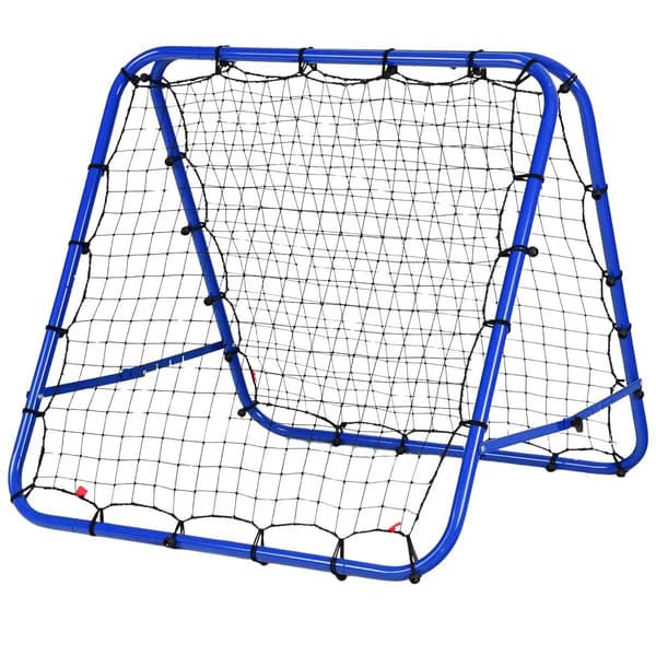 Justerbart vinkelfodboldreboundernet, 100 x 100 cm