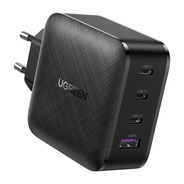 Ugreen GaN Hurtiglader 3xUSB-C + USB-A 65W