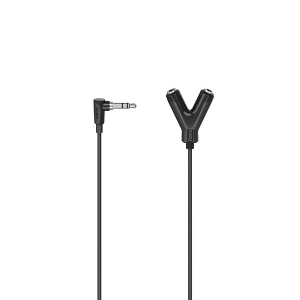 HAMA Adapter Audio 3.5-stik til 2x 3.5-stik