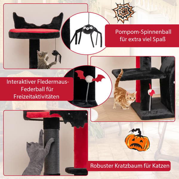Gothic kloretre, 134 cm, plattformer og klorestativer