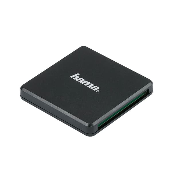 HAMA Kortlæser USB 3.0 Multi SD/microSD/CF Sort