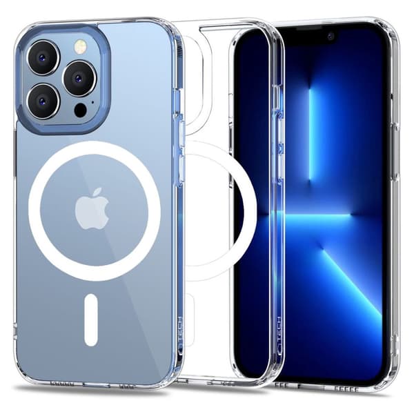 Tech-Protect Magmat Magsafe Case For Iphone 13 Pro Max - Transparent