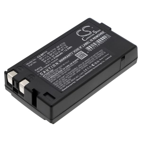 Batteri til Bp-711 udskiftningsbatteri