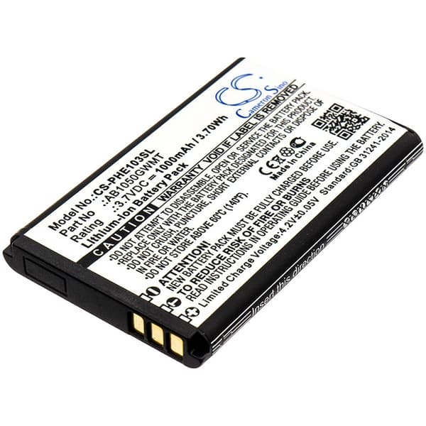 Batteri til Doro PhoneEasy 1362 etc