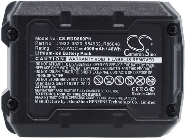 Batteri til AEG BLL12C mv