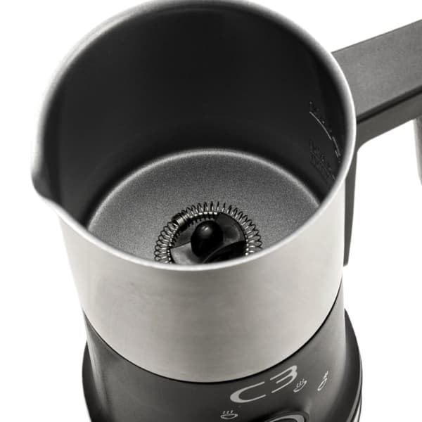 Melkeskummer, rustfritt stål, 240 ml/115 ml kapasitet