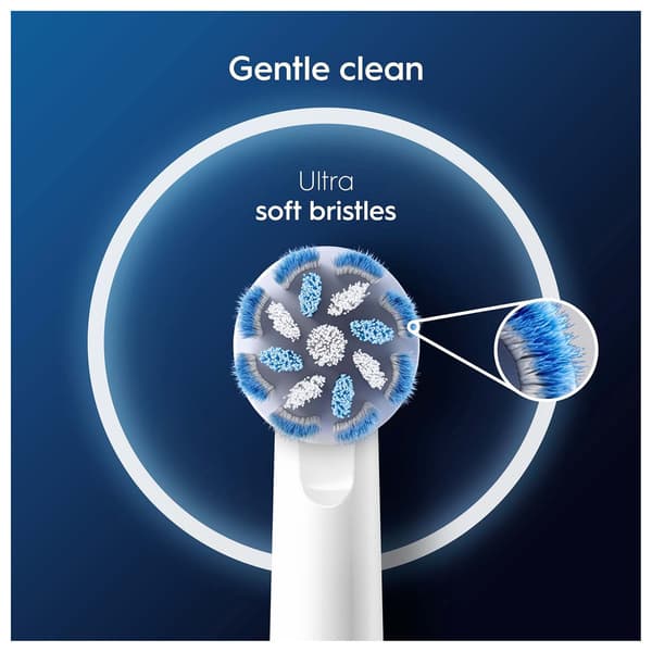 Sensitive Clean & Care tandborsthuvuden, 9-pack