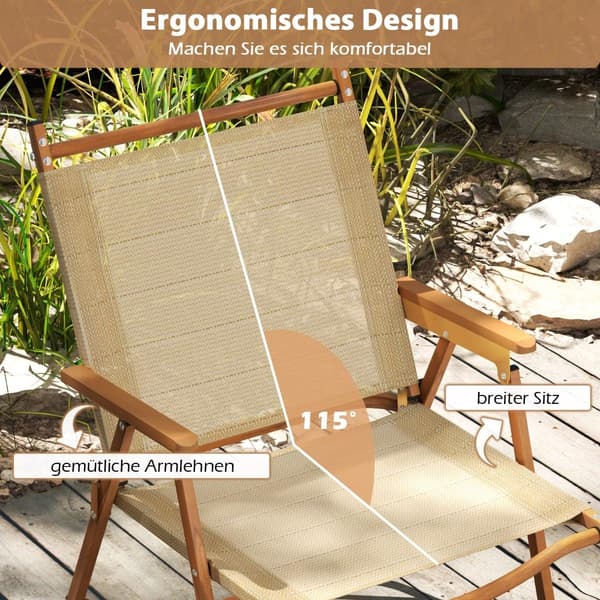 Sammenleggbare campingstoler, lett aluminium, 180 kg kapasitet