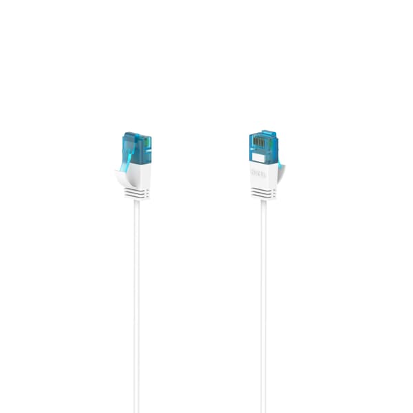 HAMA Cable Network CAT6a Slim U/UTP 0.25m White