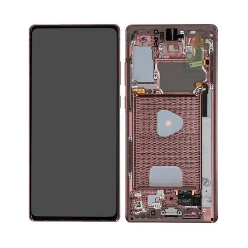 Galaxy Note 20 5G LCD-skärm bronsfärgad