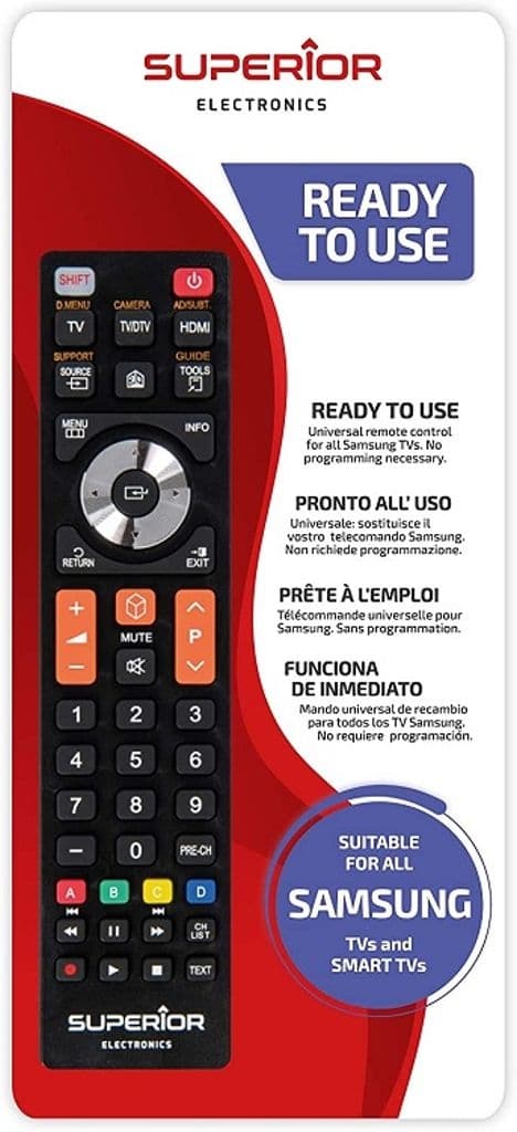 Universal fjernkontroll Samsung