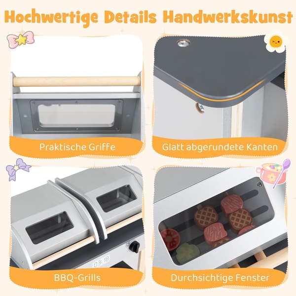 Trägrillset för barn med tillbehör, 3+ år