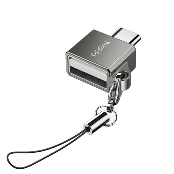 Yesido USB-A till USB-C Mini OTG-adapter för dataöverföring