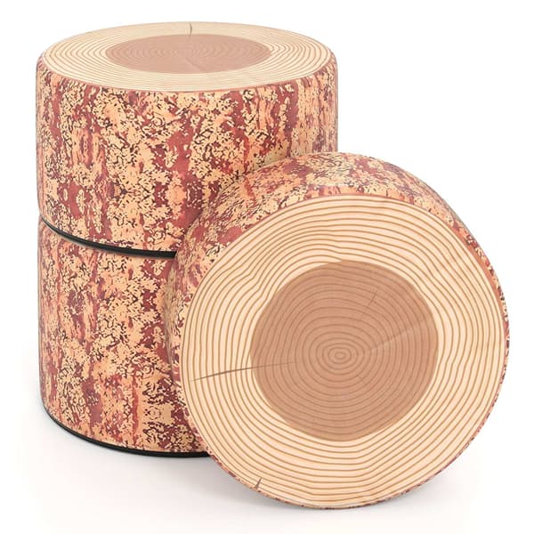 Barnpallset med stubbar, 3 delar, konstläder