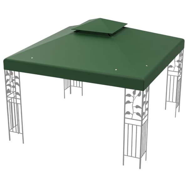 Paviljongens extratak 3 x 3 m, dubbelt lager, polyester