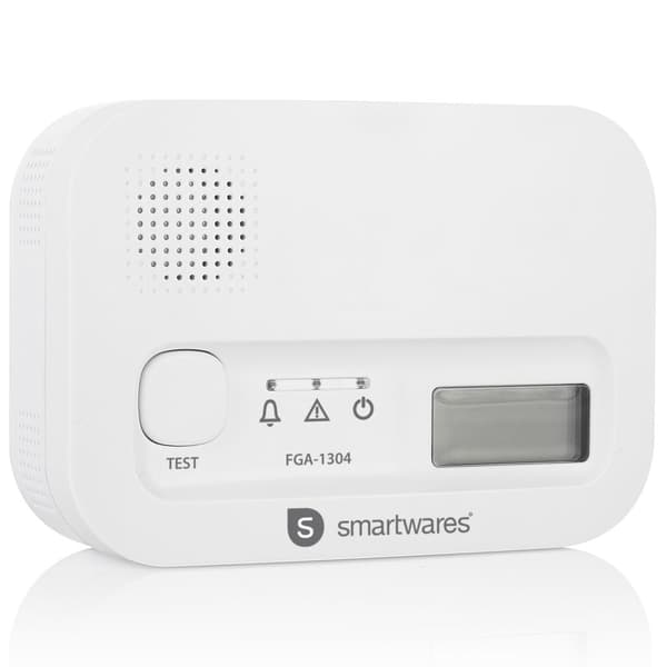 Smartwares Karbonmonoksidalarm 10 års sensor - Hvit