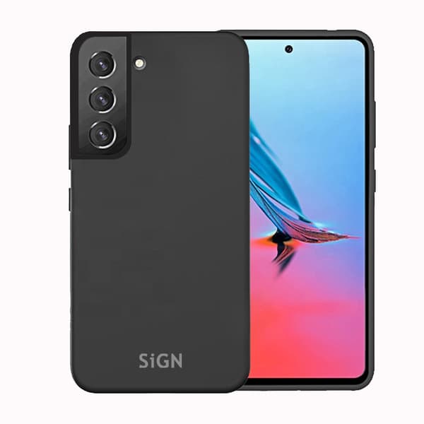 Liquid Silikonetui til Samsung Galaxy S22 - Svart