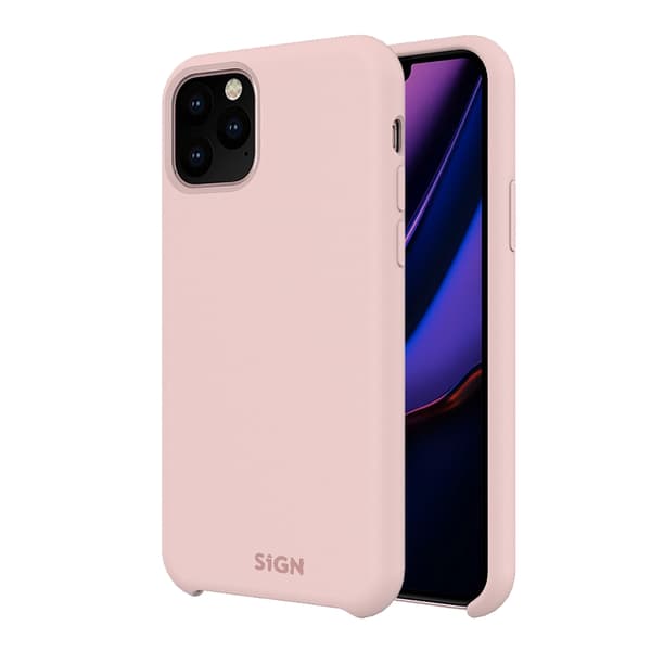 Liquid Silikone Cover til iPhone 12 Mini - Pink