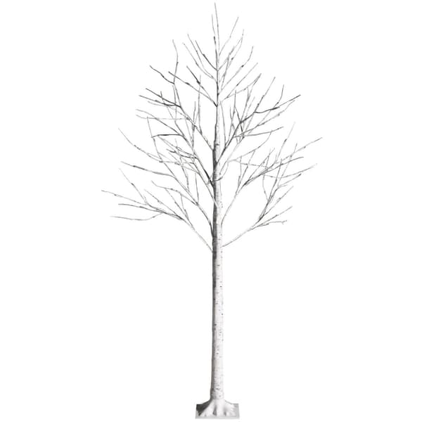 180 cm tekokoivupuu 96 LED-valolla