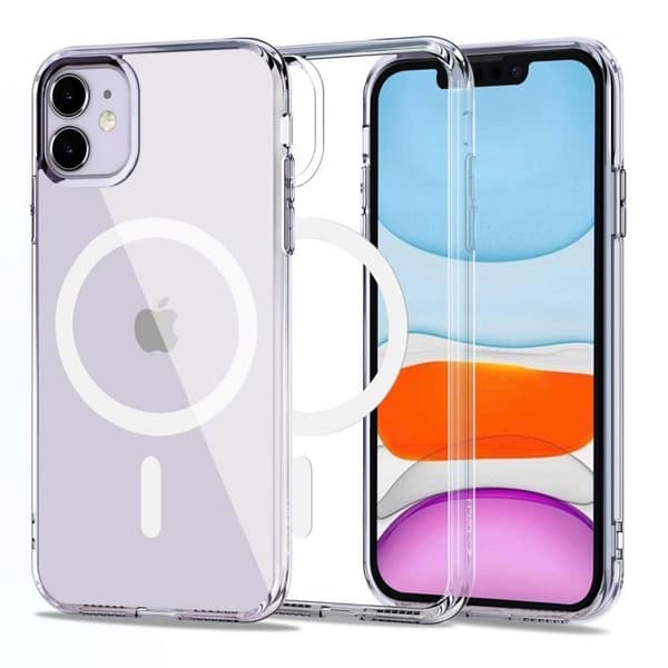 Tech-Protect MagMat MagSafe -kotelo iPhone 11:lle - kirkas