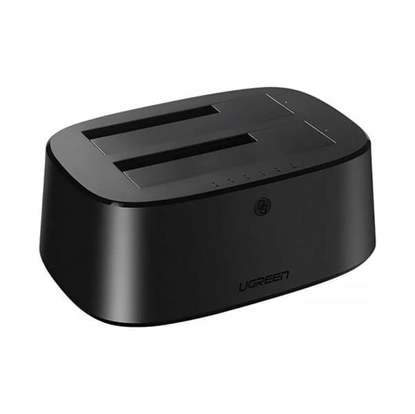 Ugreen Dockingstation med USB til SATA 2,5"/3,5" SSD HHD-drev