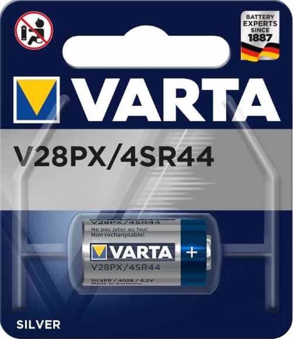 VARTA sølvbatteri V28PX / 4SR44