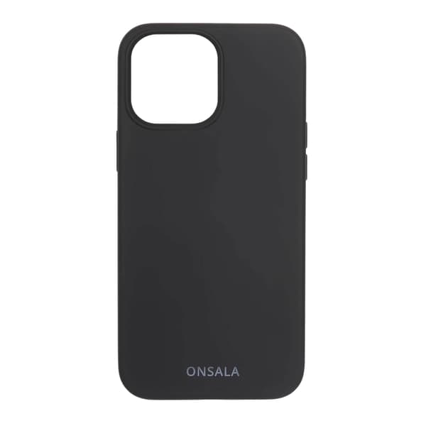 ONSALA Mobilcover Silikone Sort iPhone 13 Pro Max