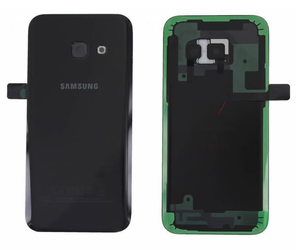 Samsung Galaxy A3 2017 Original Bagcover - Sort