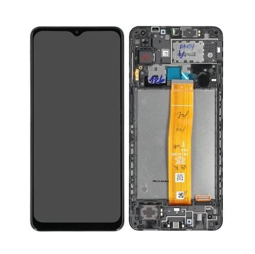 Galaxy A12 musta näyttö