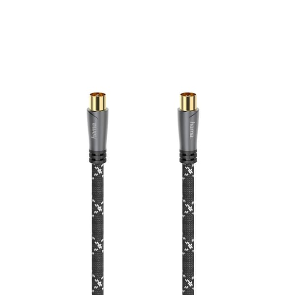HAMA Kabelantenne 120dB Sort/Grå 5,0m