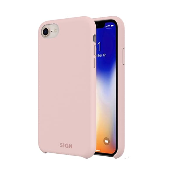 Liquid Silikone Cover til iPhone 7 & 8/SE 2 - Pink