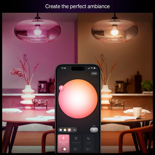 Älykkäät LED-lamput E27 60W, 806lm, 3 kpl