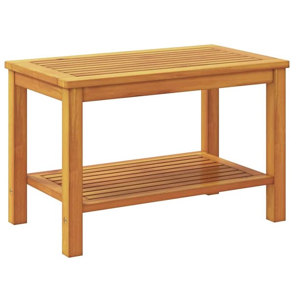 vidaXL Sidetabell Brun 70 x 40 x 45 cm Solid akasietre