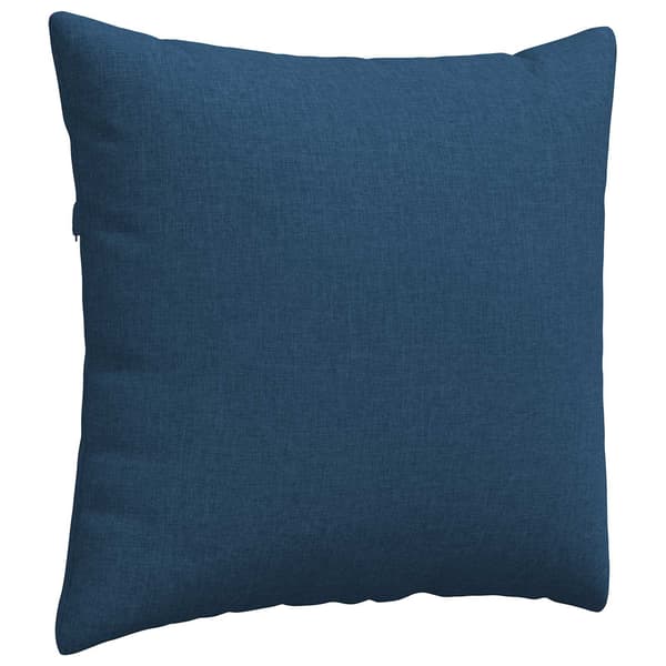 vidaXL Soffkuddar 2 st Blå 45 x 45 cm tyg