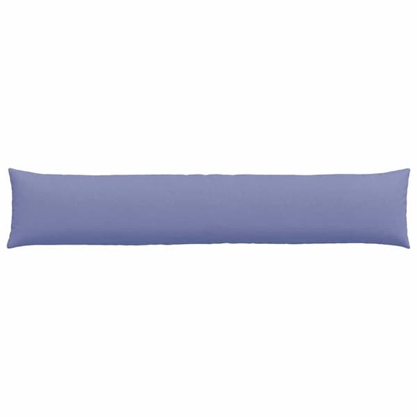 vidaXL Soffkuddar 2 st Blå 200 x 40 cm tyg