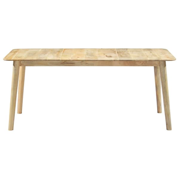 vidaXL Spisebord 180x90x76 cm heltre mango