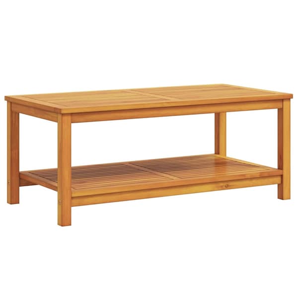vidaXL Sidetabell Brun 110 x 55 x 45 cm Solid akasietre