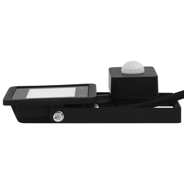 vidaXL LED-flomlys med sensor 20 W varmhvit