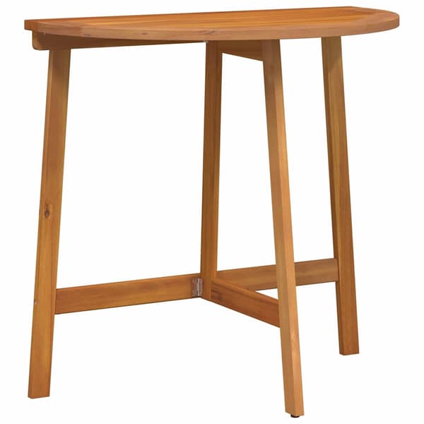 vidaXL Bistrosett 3 pcs Olje naturlig Solid akasietre