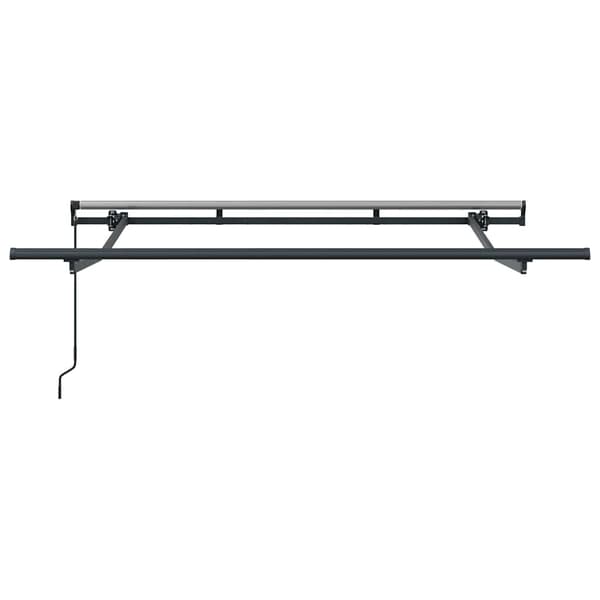 vidaXL Markiseramme Antrasitt 2,5 x 2 m Metall