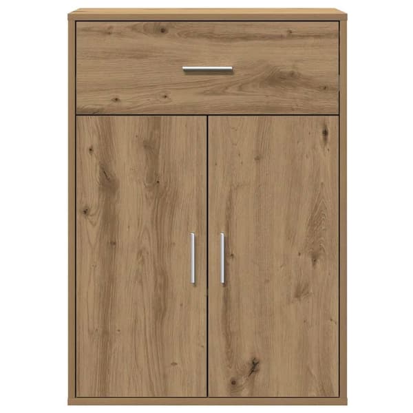 vidaXL Serviesskap Artisan Eik 60 x 30 x 84 cm Konstruert tre