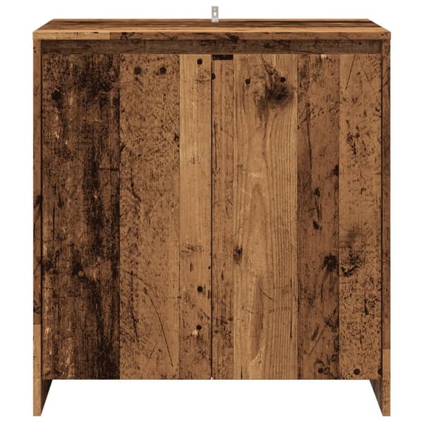 vidaXL Skänk åldrat trä 70x41x75 cm konstruerat trä